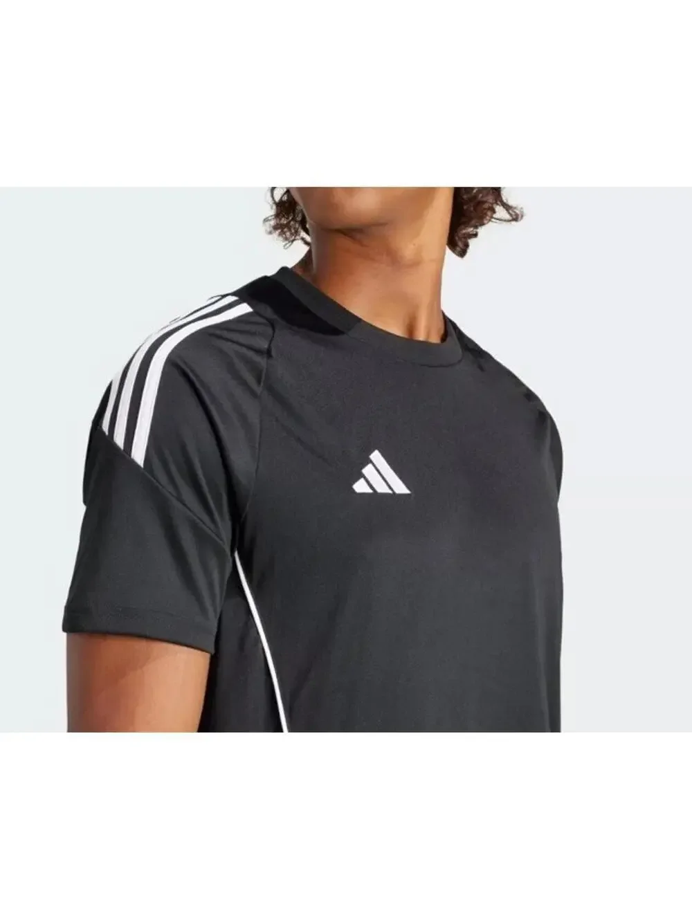 $40 Adidas Mens T Shirt Tiro 24 Crew Football Top Aeroready Black S IJ7676
